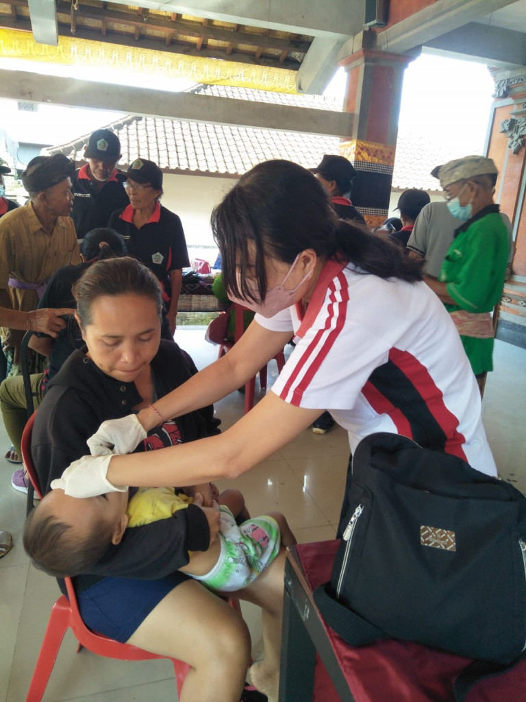 KEGITAN UPTD PUSKESMAS ABIANSEMAL 1 PADA HARI JUMAT  12 AGUSTUS 2022